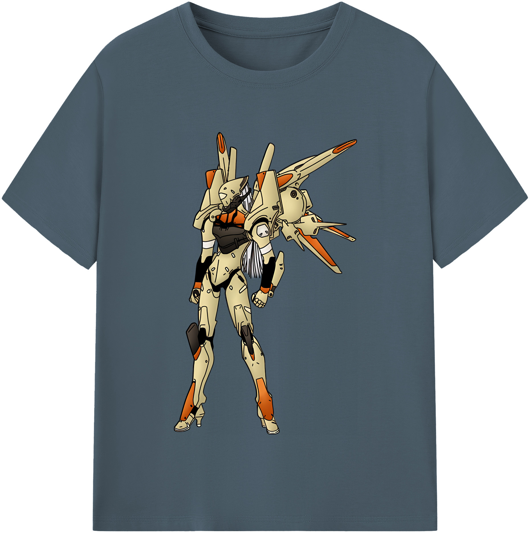 （画像用） EVA 新世紀エヴァンゲリオン 綿100％半袖Tシャツ（フロントプリント）